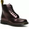 New In Dr. Martens 1460 Pascal Chroma Metallic Leather Boots Red 2 New In Dr. Martens 1460 Pascal Chroma Metallic Leather Boots Red