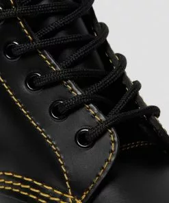 New In Dr. Martens 1460 Pascal Atlas Leather Boots Dark Grey