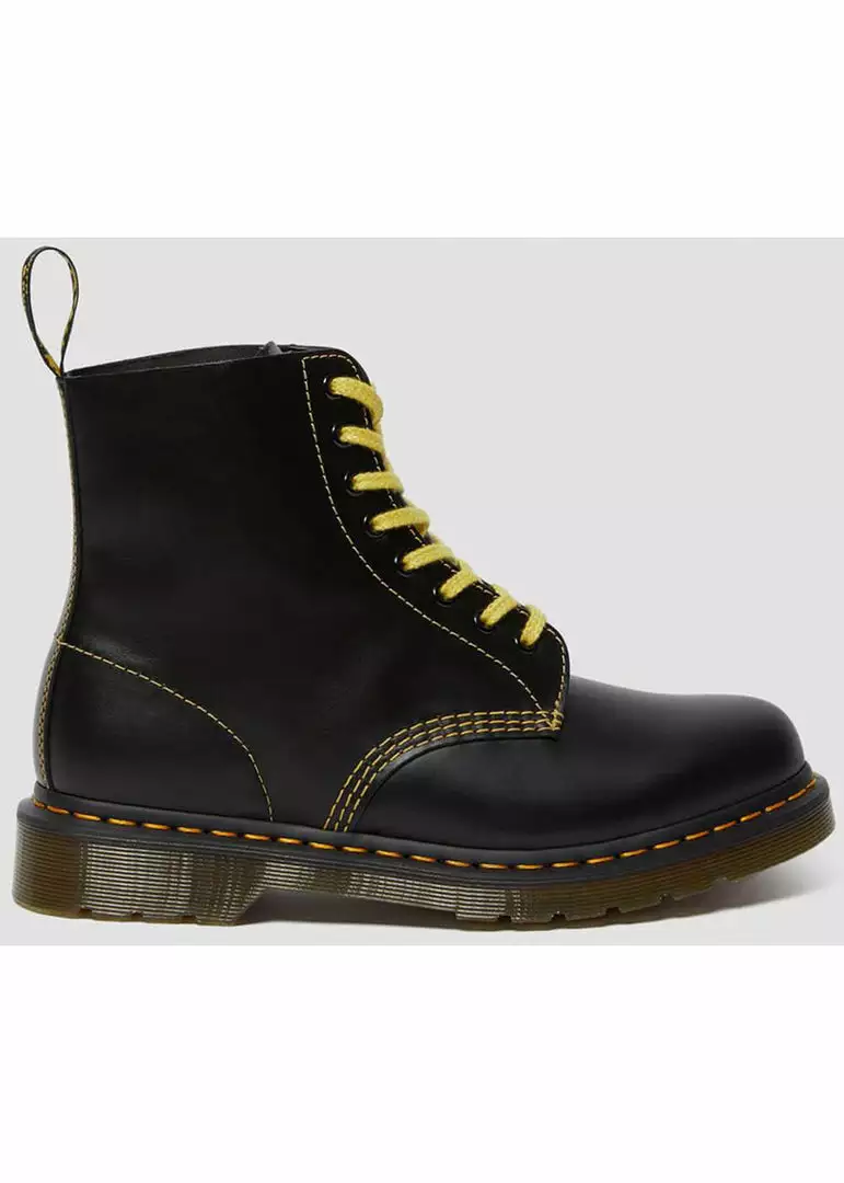 New In Dr. Martens 1460 Pascal Atlas Leather Boots Dark Grey 7 New In Dr. Martens 1460 Pascal Atlas Leather Boots Dark Grey