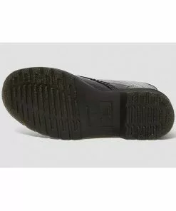 New In Dr. Martens 1460 Patent Croc Boots Black