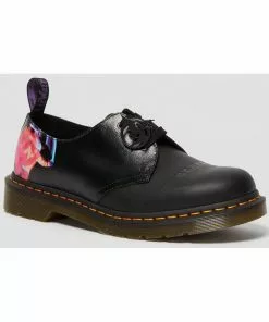 Dr. Martens Black Sabbath 1461 Paranoid Leather Shoes Black New In
