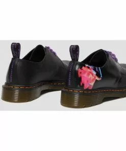 Dr. Martens Black Sabbath 1461 Paranoid Leather Shoes Black New In 14 Dr. Martens Black Sabbath 1461 Paranoid Leather Shoes Black New In