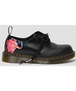 Dr. Martens Black Sabbath 1461 Paranoid Leather Shoes Black New In 15 Dr. Martens Black Sabbath 1461 Paranoid Leather Shoes Black New In