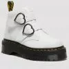 New In Dr. Martens Devon Heart Aunt Sally Soft Leather Boots White 2 New In Dr. Martens Devon Heart Aunt Sally Soft Leather Boots White