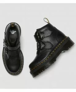 New In Dr. Martens Devon Heart Soft Aunt Sally Leather Boots Black 14 New In Dr. Martens Devon Heart Soft Aunt Sally Leather Boots Black