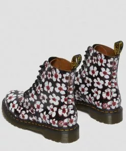 Dr. Martens 1460 Pascal Pansy Fayre Vintage Smooth Leather Lace-up Boots Red New In 16 Dr. Martens 1460 Pascal Pansy Fayre Vintage Smooth Leather Lace-up Boots Red New In