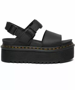 Dr. Martens Voss Hydro Quad Platform Sandals Black 12 Dr. Martens Voss Hydro Quad Platform Sandals Black