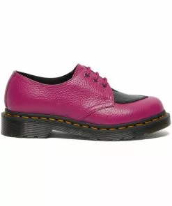 New In Dr. Martens 1461 Amore Heart Leather Shoes Fuchsia Black 9 New In Dr. Martens 1461 Amore Heart Leather Shoes Fuchsia Black