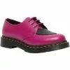 New In Dr. Martens 1461 Amore Heart Leather Shoes Fuchsia Black 2 New In Dr. Martens 1461 Amore Heart Leather Shoes Fuchsia Black