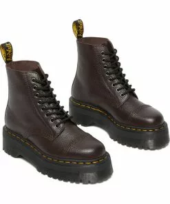 Dr. Martens Sinclair Nappa Leather Plateau Boots Burgundy New In 15 Dr. Martens Sinclair Nappa Leather Plateau Boots Burgundy New In