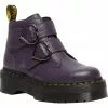 New In Dr. Martens Devon Heart Platform Boots Blackcurrent Purple 2 New In Dr. Martens Devon Heart Platform Boots Blackcurrent Purple