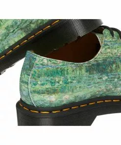 New In Dr. Martens X National Gallery 1461 Monet Lily Pond Shoes Multi 16 New In Dr. Martens X National Gallery 1461 Monet Lily Pond Shoes Multi