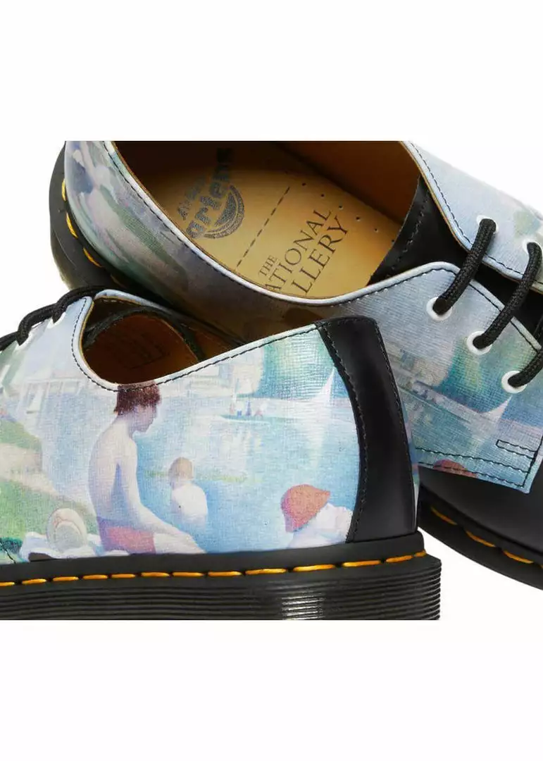 Dr. Martens X National Gallery 1461 Seurat Bathers Shoes Multi New In 5 Dr. Martens X National Gallery 1461 Seurat Bathers Shoes Multi New In