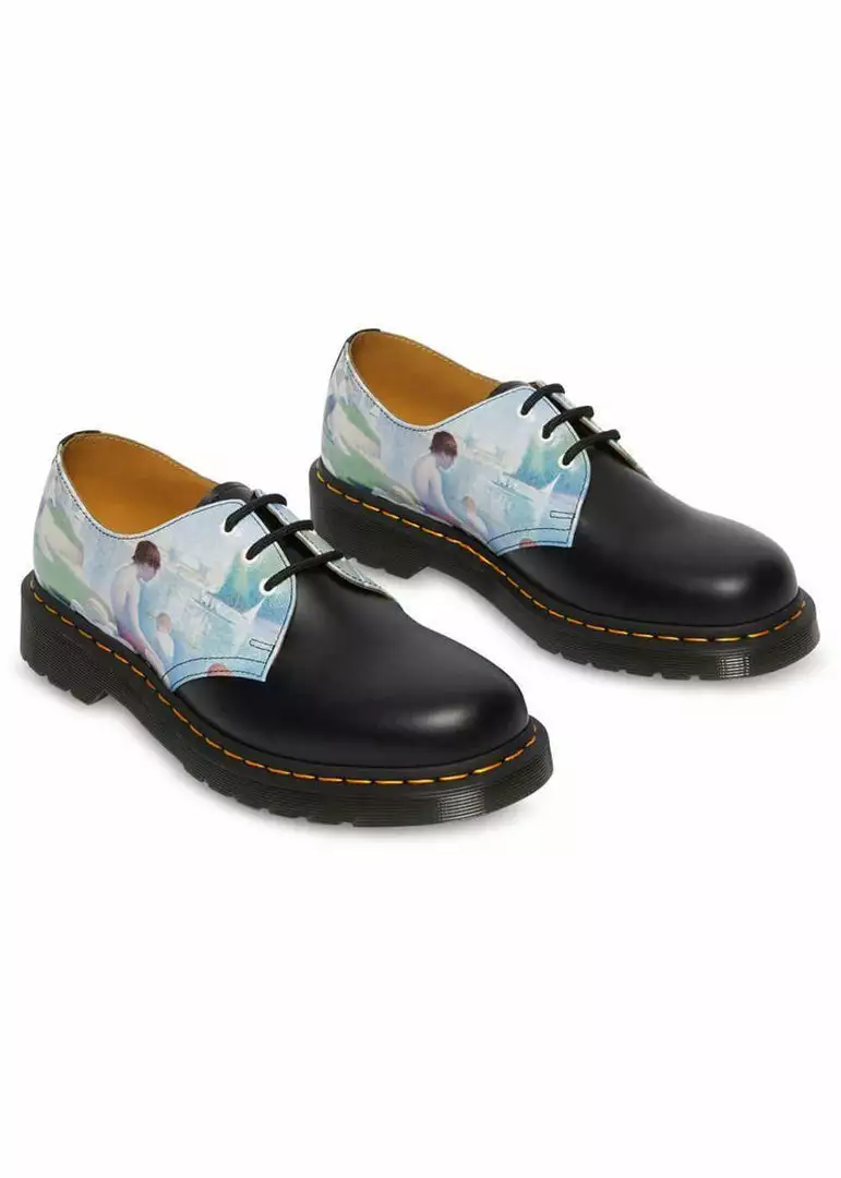 Dr. Martens X National Gallery 1461 Seurat Bathers Shoes Multi New In 9 Dr. Martens X National Gallery 1461 Seurat Bathers Shoes Multi New In