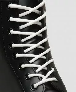 Dr. Martens Round Laces 8 Eyes White New In
