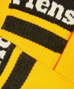 Dr. Martens Athletic Logo Socks Yellow New In 8 Dr. Martens Athletic Logo Socks Yellow New In