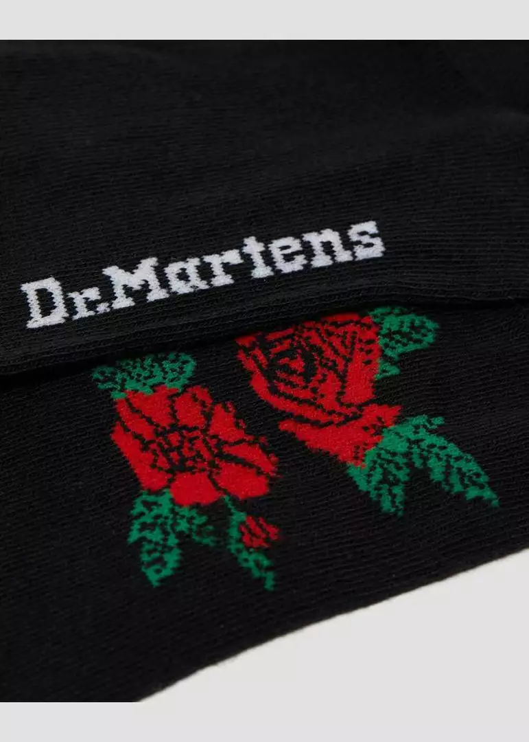 Dr. Martens Vonda Long Socks Black New In 4 Dr. Martens Vonda Long Socks Black New In