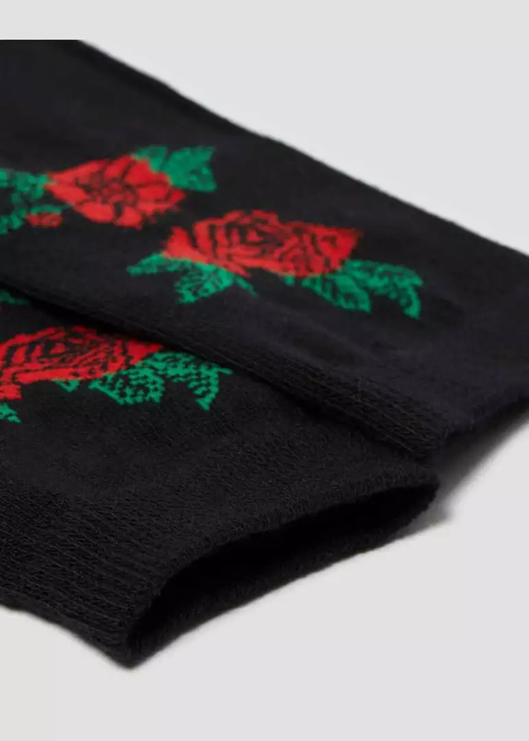 Dr. Martens Vonda Long Socks Black New In 5 Dr. Martens Vonda Long Socks Black New In