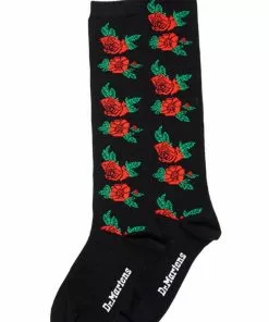 Dr. Martens Vonda Long Socks Black New In