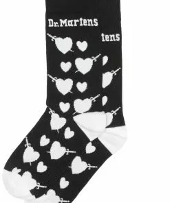 Dr. Martens Heart Socks Black New In