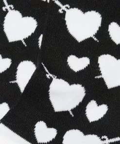 Dr. Martens Heart Socks Black New In