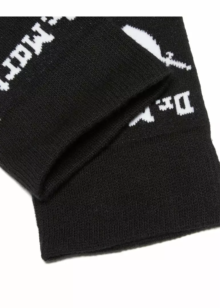 Dr. Martens Heart Socks Black New In 5 Dr. Martens Heart Socks Black New In