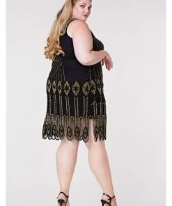 Gatsbylady Molly 1920's Flapper Dress Black 13 Gatsbylady Molly 1920's Flapper Dress Black