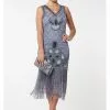 Gatsbylady Victoria 1920's Flapper Dress Lilac
