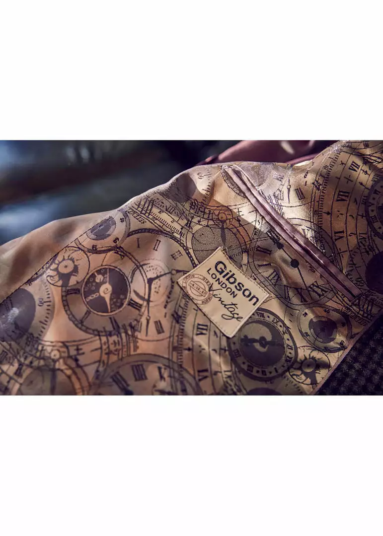 New In Gibson London Martin Check Colbert Jacket Green 6 New In Gibson London Martin Check Colbert Jacket Green