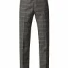 New In Gibson London Oliver Check Trousers Grey 1 New In Gibson London Oliver Check Trousers Grey