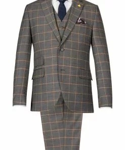 New In Gibson London Oliver Check Trousers Grey 11 New In Gibson London Oliver Check Trousers Grey