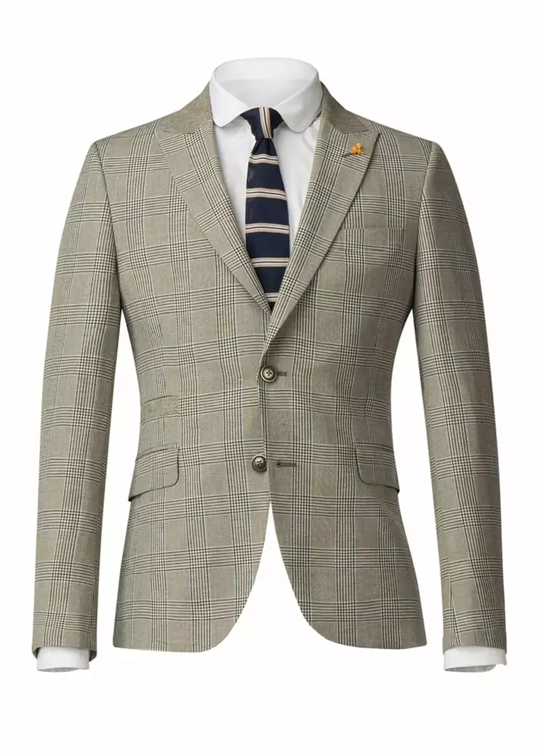 Gibson London Liam Check Colbert Jacket 3 Gibson London Liam Check Colbert Jacket