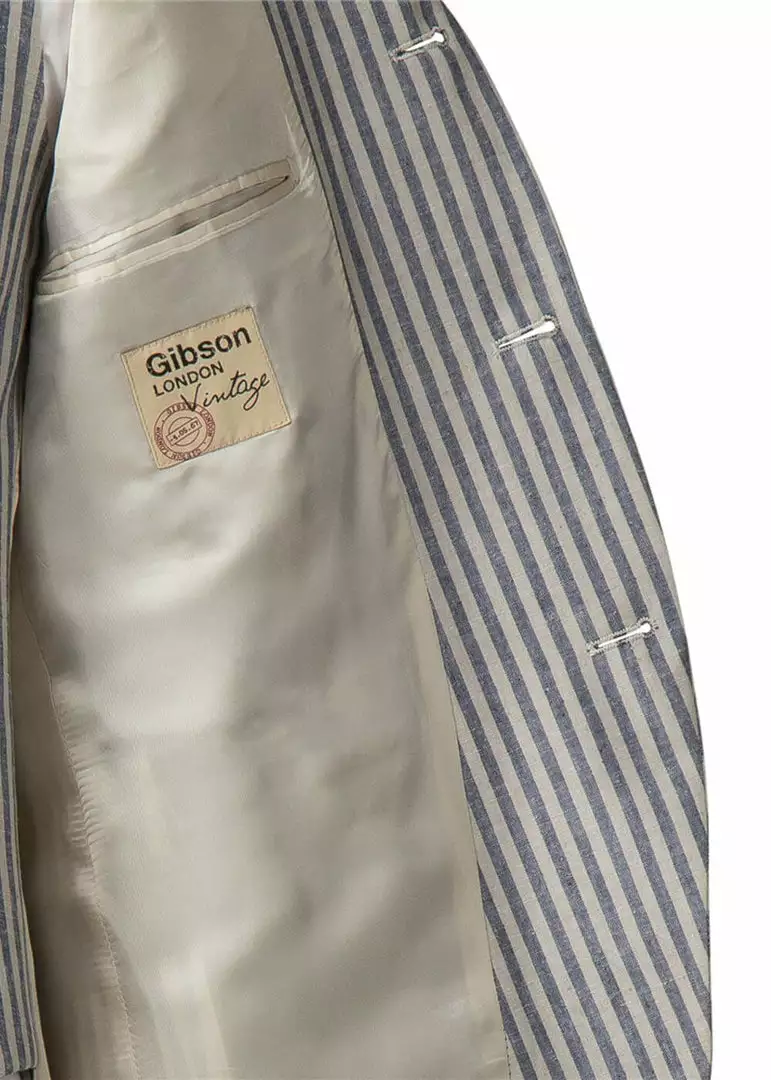 Gibson London Moorgate Striped Jacket New In 6 Gibson London Moorgate Striped Jacket New In