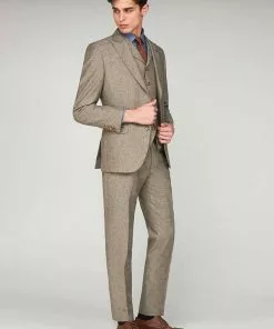 Gibson London Dwayne Linen Trousers Stone New In 9 Gibson London Dwayne Linen Trousers Stone New In