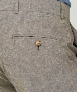 Gibson London Dwayne Linen Trousers Stone New In 8 Gibson London Dwayne Linen Trousers Stone New In