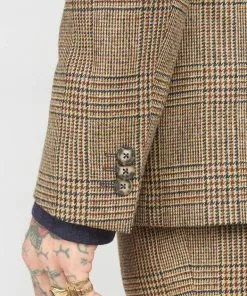 Gibson London Sean Check Jacket Brown 10 Gibson London Sean Check Jacket Brown