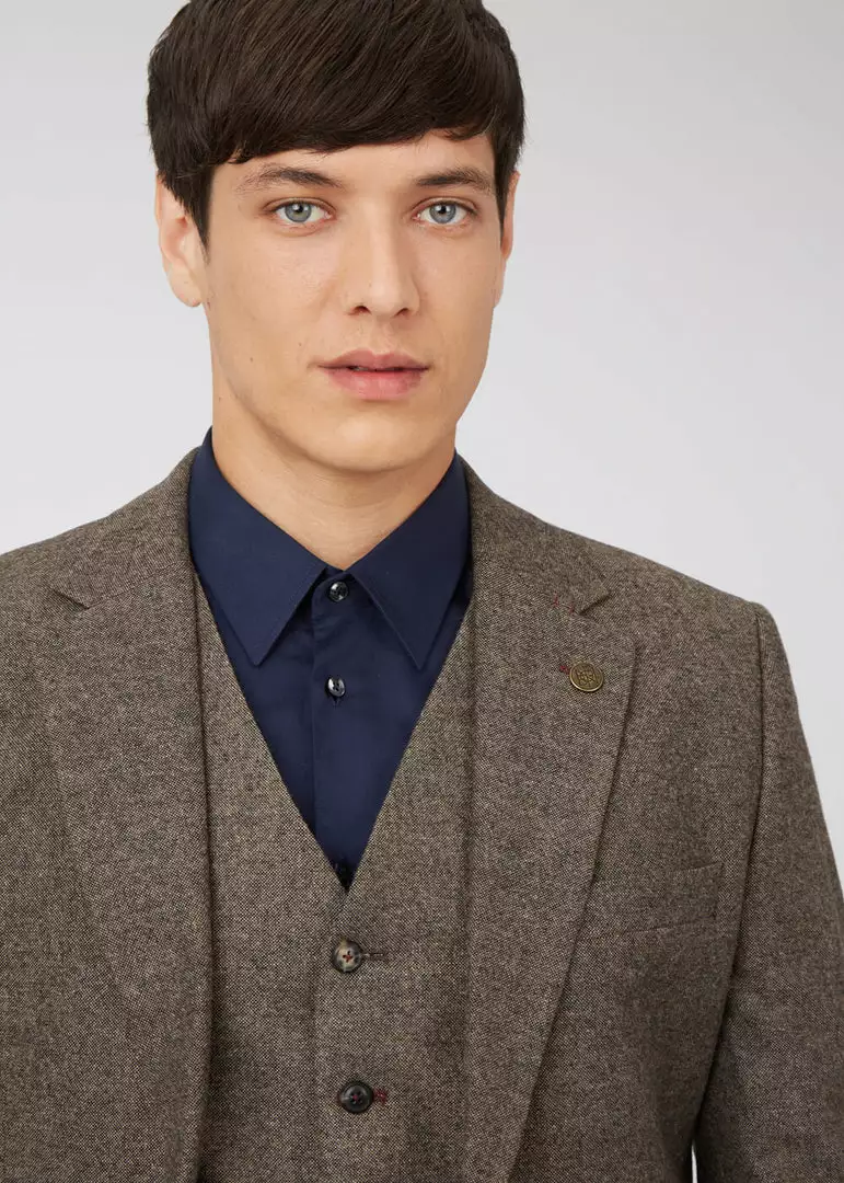 Gibson London Roger Jacket Brown 4 Gibson London Roger Jacket Brown