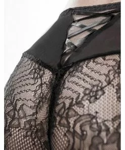 Grey Velvet Sophie Lace Set Black 10 Grey Velvet Sophie Lace Set Black