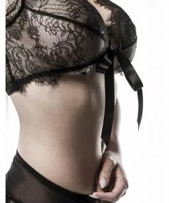 Grey Velvet Sophie Lace Set Black 11 Grey Velvet Sophie Lace Set Black