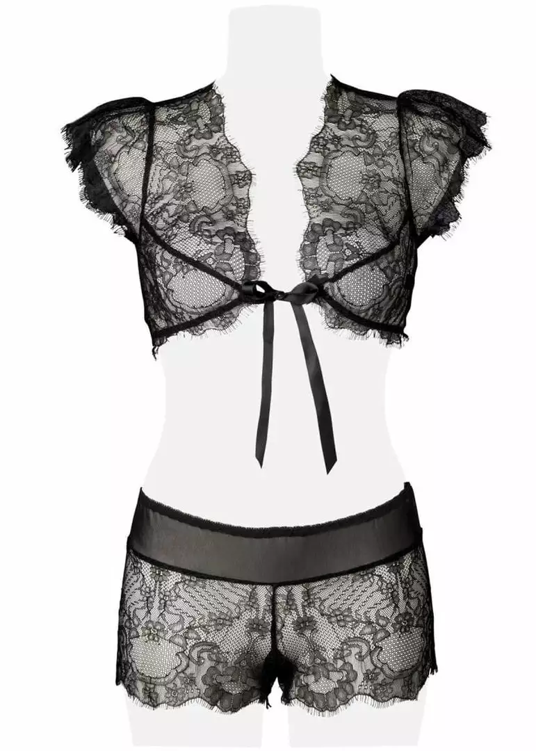 Grey Velvet Sophie Lace Set Black 7 Grey Velvet Sophie Lace Set Black