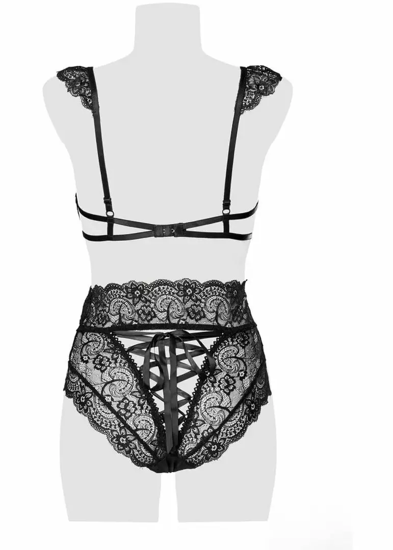 Grey Velvet Gabriella Lace Set Black New In 8 Grey Velvet Gabriella Lace Set Black New In