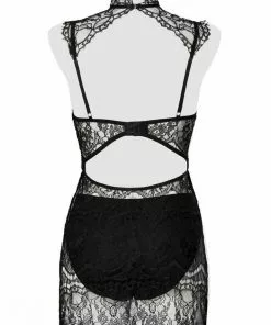 Grey Velvet Tess Lace Set Black 11 Grey Velvet Tess Lace Set Black