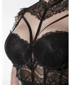 Grey Velvet Tess Lace Set Black 9 Grey Velvet Tess Lace Set Black