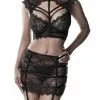 Grey Velvet Lizzy Lace Set Black New In 2 Grey Velvet Lizzy Lace Set Black New In