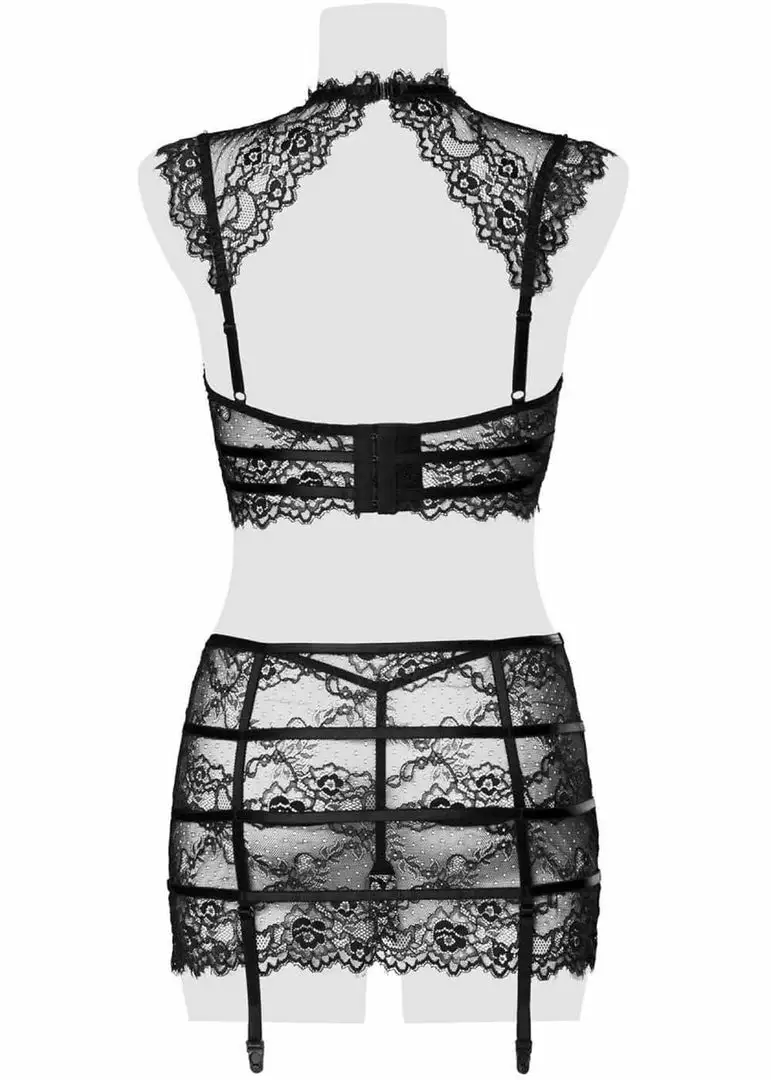 Grey Velvet Lizzy Lace Set Black New In 7 Grey Velvet Lizzy Lace Set Black New In