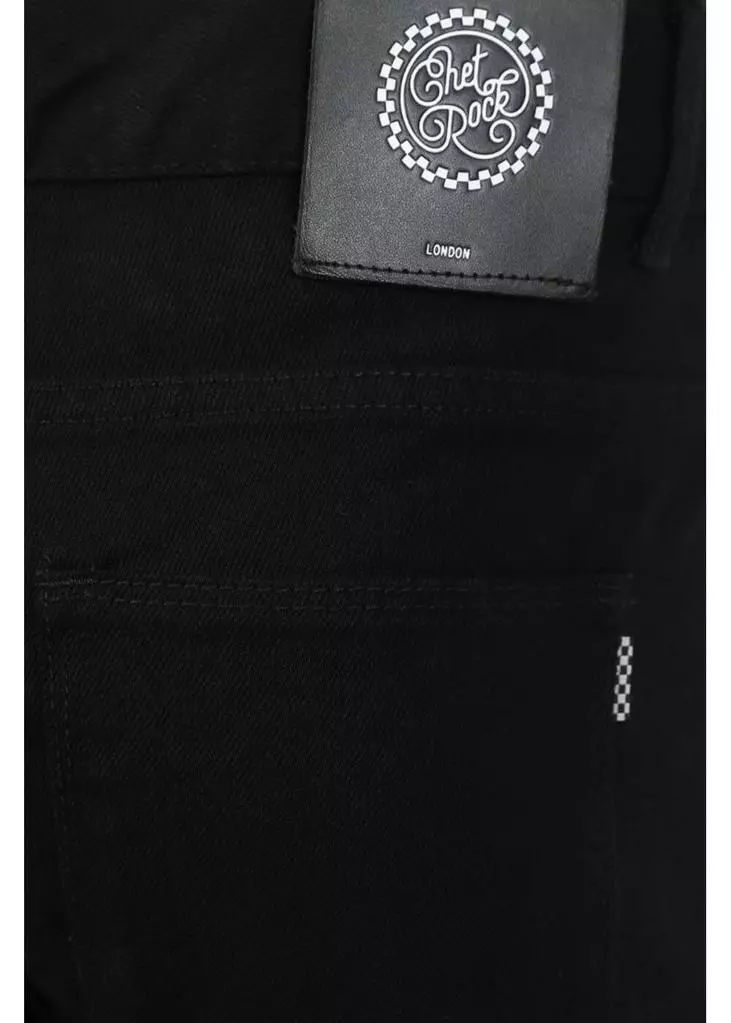 New In Hell Bunny Mens Slim Jim Jeans Black 10 New In Hell Bunny Mens Slim Jim Jeans Black