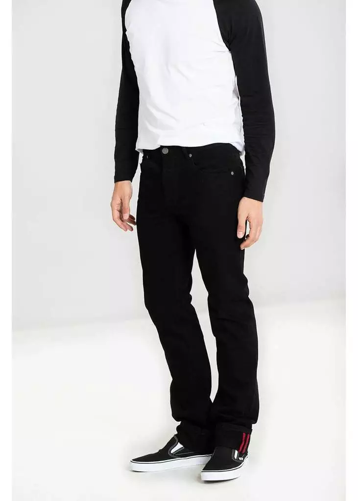 New In Hell Bunny Mens Slim Jim Jeans Black 7 New In Hell Bunny Mens Slim Jim Jeans Black