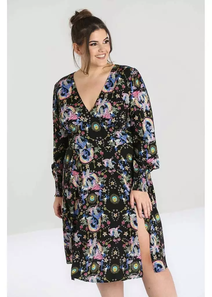 Hell Bunny Moondance 70's Dress Black 5 Hell Bunny Moondance 70's Dress Black