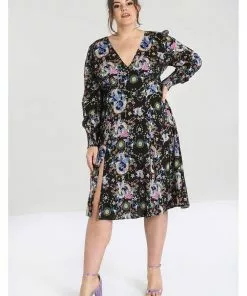Hell Bunny Moondance 70's Dress Black 13 Hell Bunny Moondance 70's Dress Black