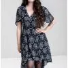 Hell Bunny Lost Whispers 70's Dress Black 1 Hell Bunny Lost Whispers 70's Dress Black
